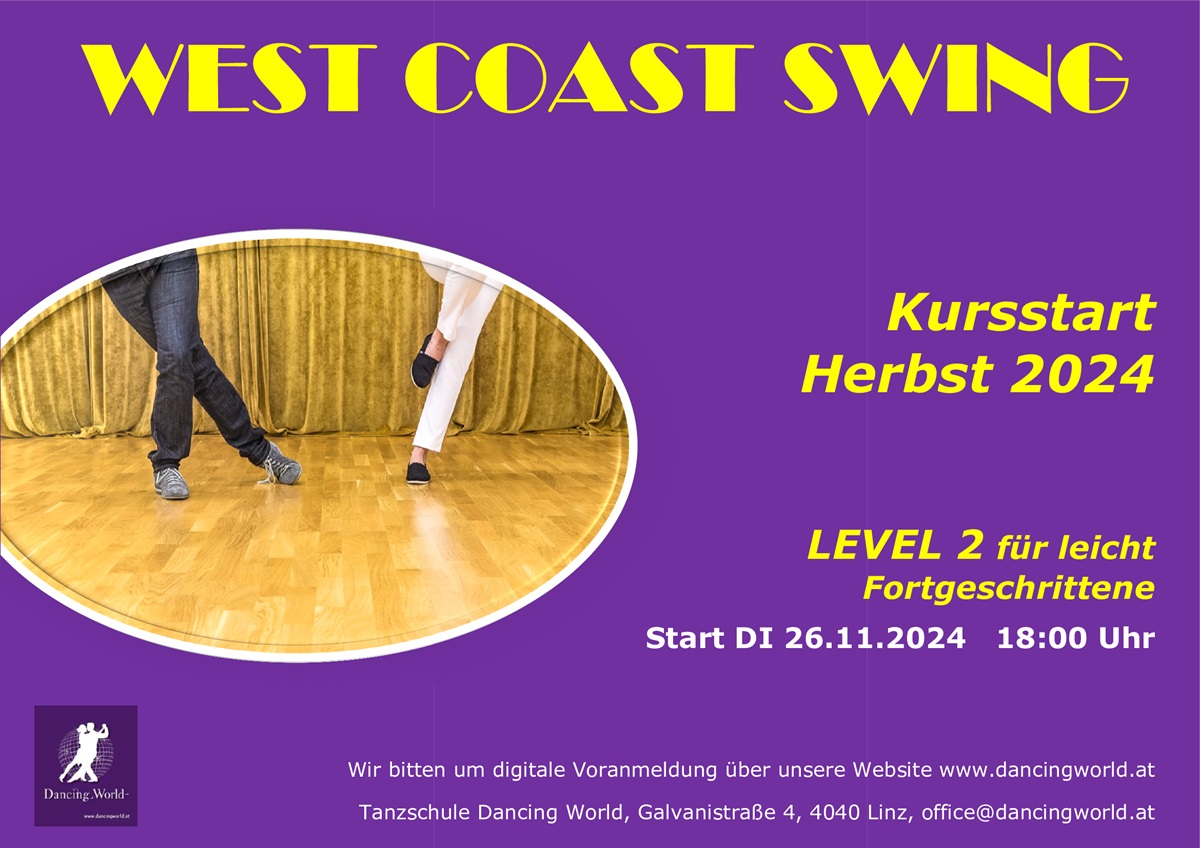 Read more about the article Kursstart West Coast Swing