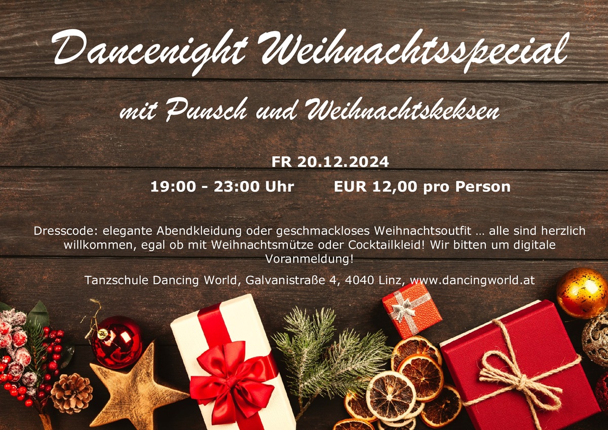 Read more about the article Weihnachts-Dancenight